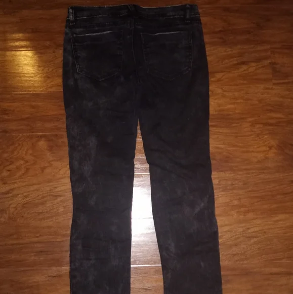 Material Girl Black Sequined Jeans - Picture 3 of 6